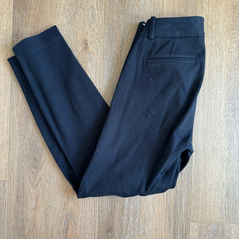 J CREW Stretch CITY FIT pants black